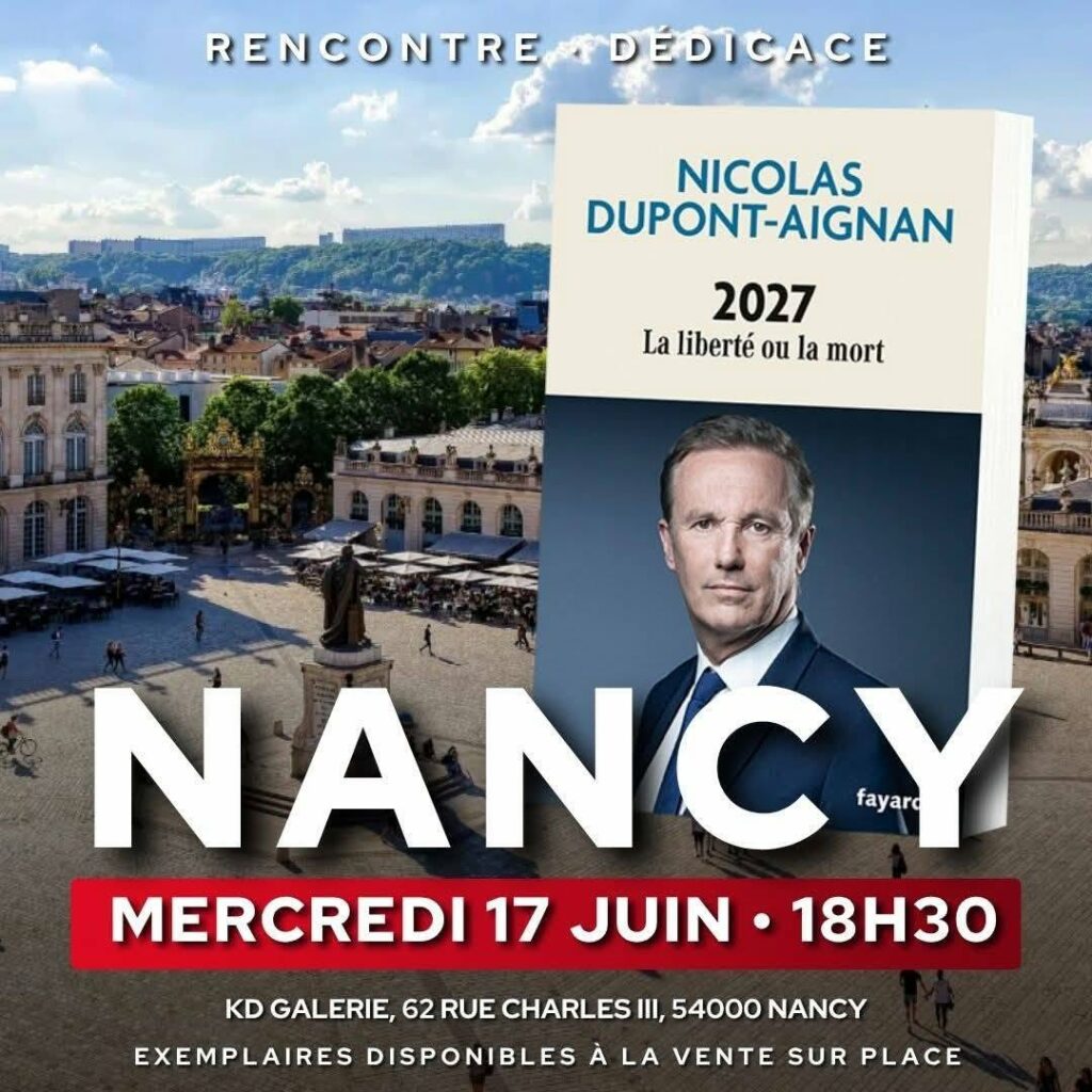 Réunion publique avec Nicolas Dupont-Aignan